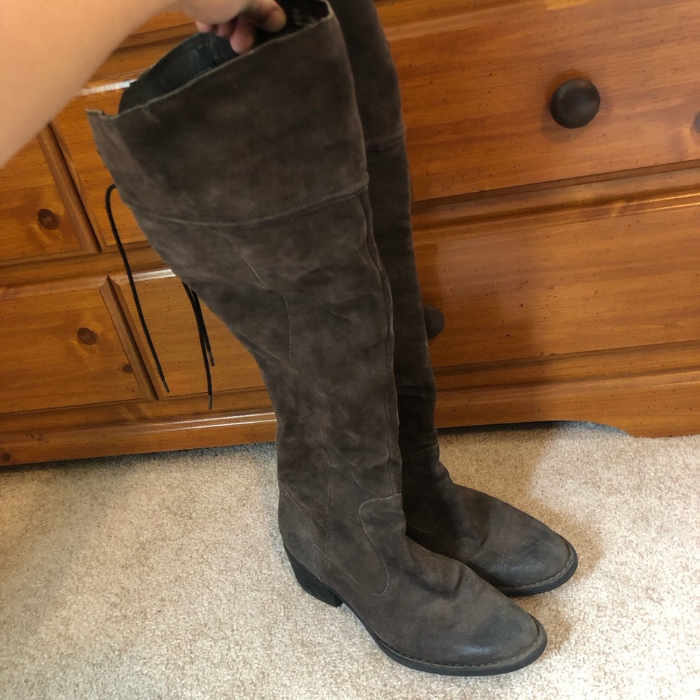 Knee-high boots
